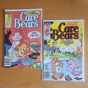 Care Bears #6, #8 - 1980s Marvel Comics (Lot of 2) 